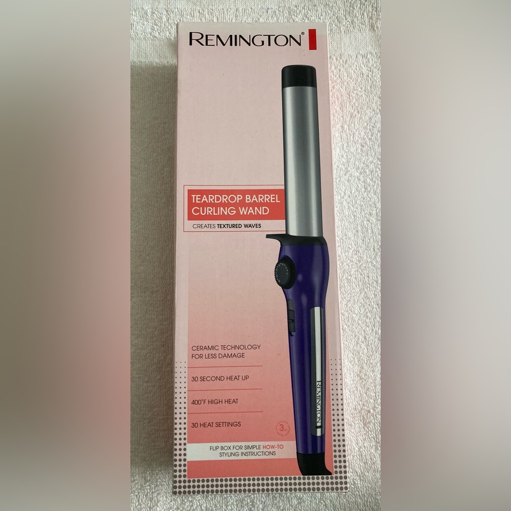 Remington Teardrop Barrel Curling Wand